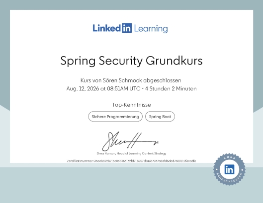Spring Security Grundkurs